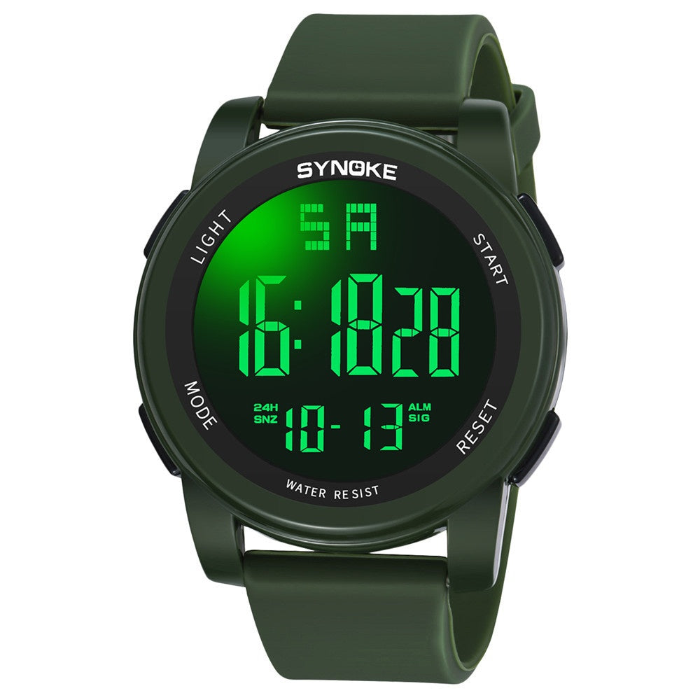 K Mens Outdoor Sports Electronic Watch For Swimming