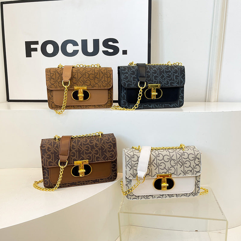 K Spring New All-Match Instagram-Style ShoulderCrossbody Bag Small Square