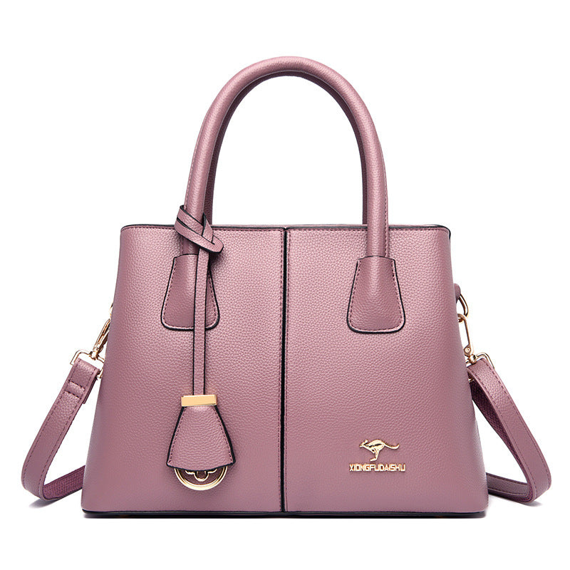 K Fashionable Womens Handbag Large-Capacity Shoulder Crossbody Bag