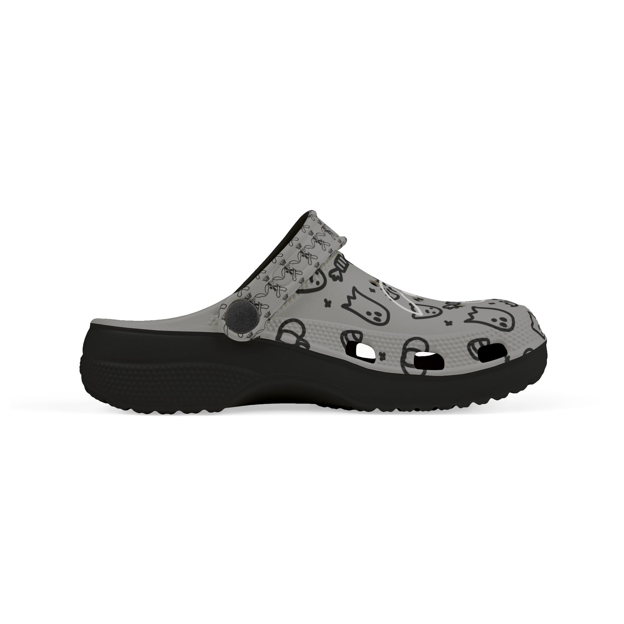 KK Kids Ghost & Pumpkin EVA Foam Clogs M1W&B