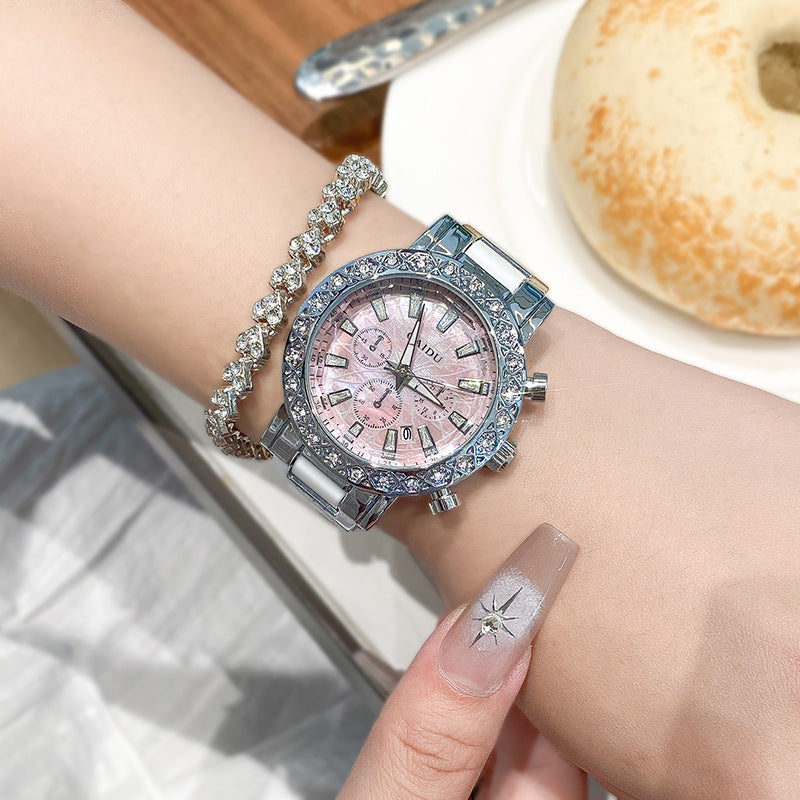 K Waterproof Luminous Fritillary Quartz Women's Watch