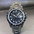 K Fully Diamond-encrusted, Ultra-glitzy Hip-hop Watch