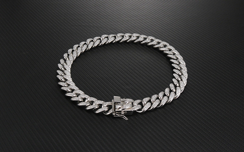 Hip-hop Chunky Titanium Steel Necklace For Men