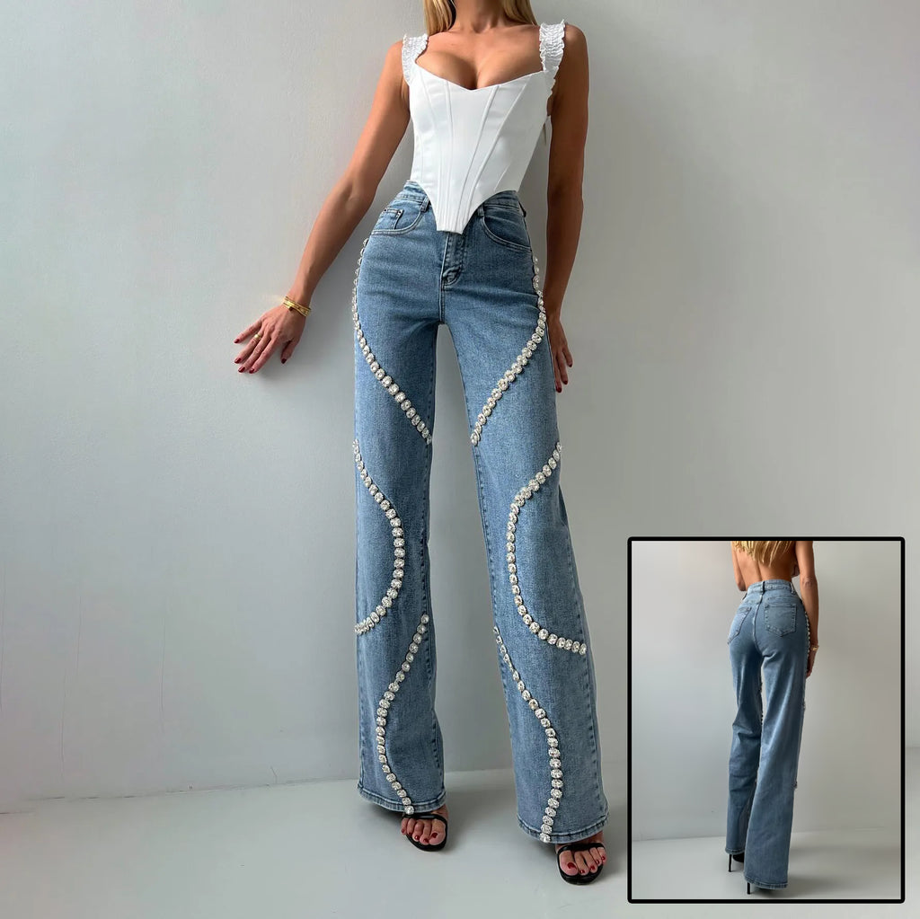 K Loose Straight Leg Jeans And Fashionable Casual Pants