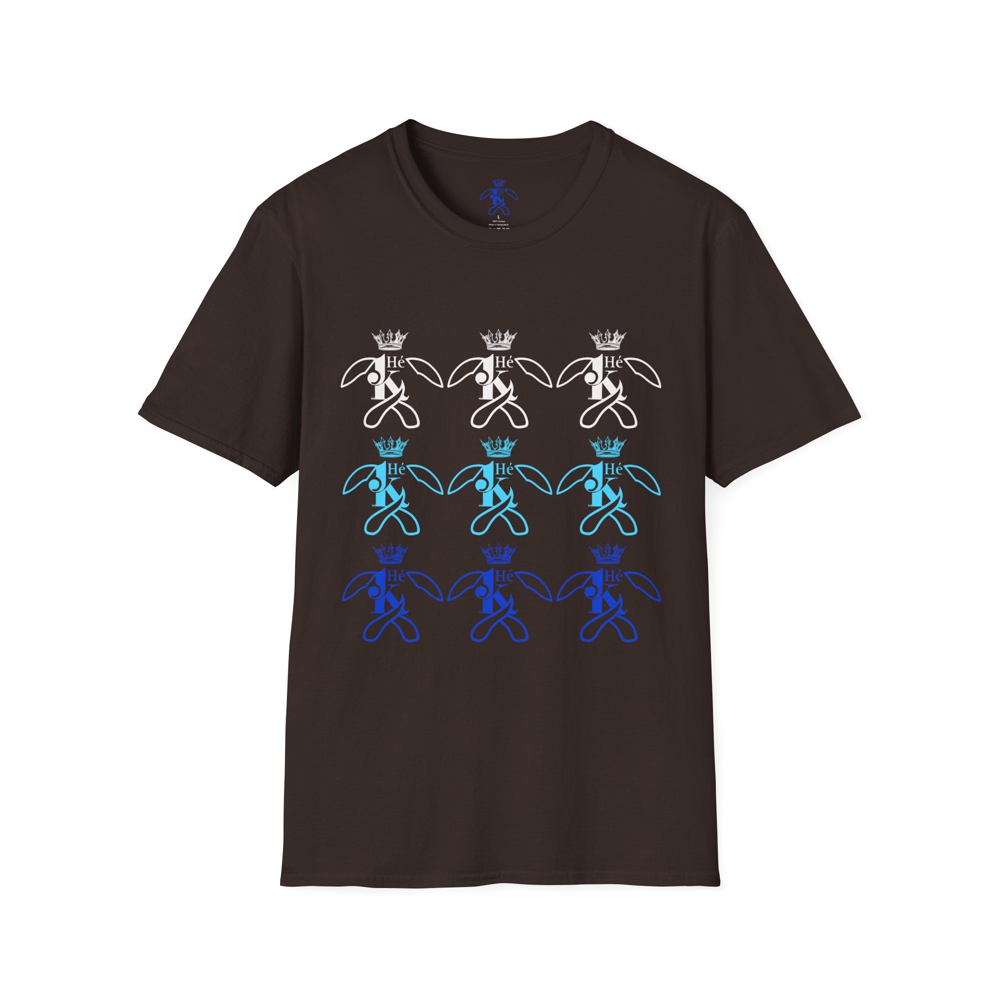 KK T‑Shirt — Royal K Block M1B