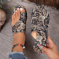 K Toe-Strap Roman Style Sandals