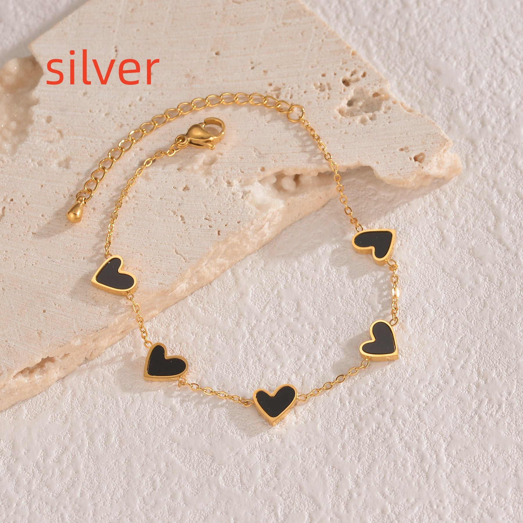 K Ins Love Bracelet  Stainless
