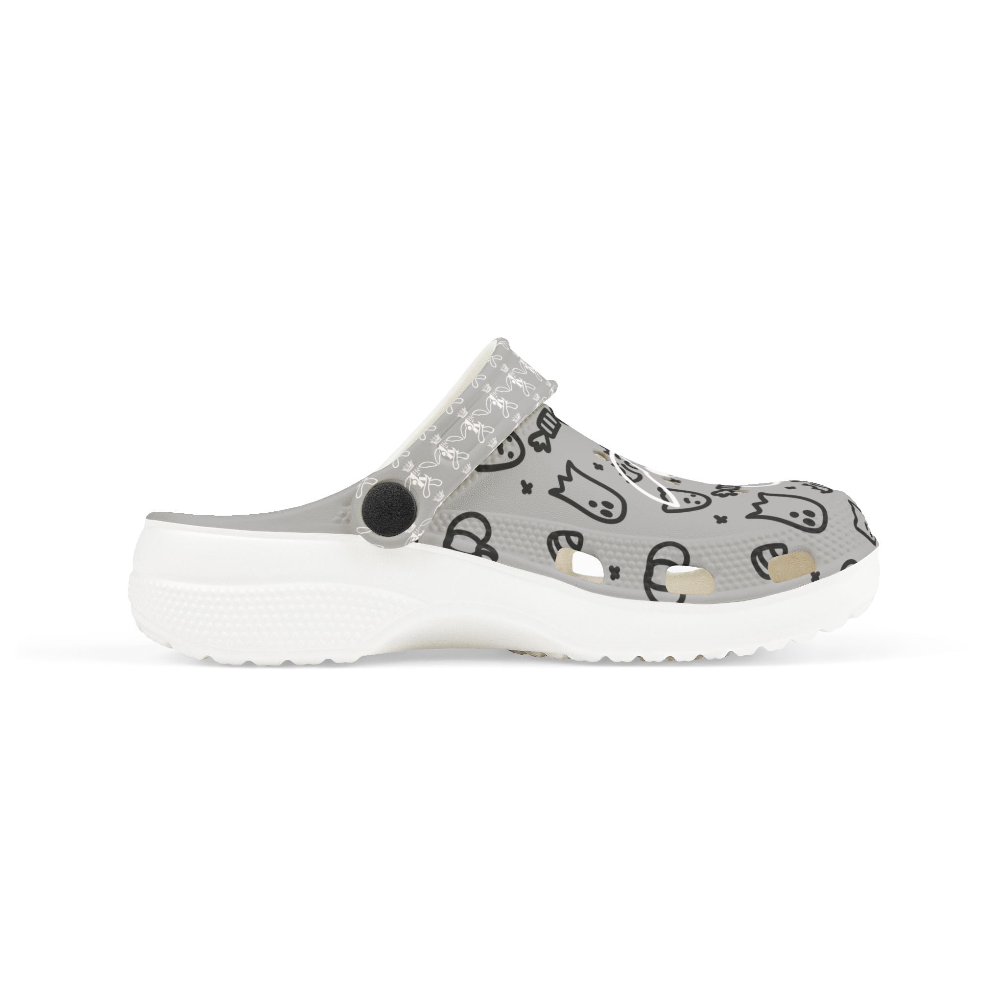KK Kids Ghost & Pumpkin EVA Foam Clogs M1W&B