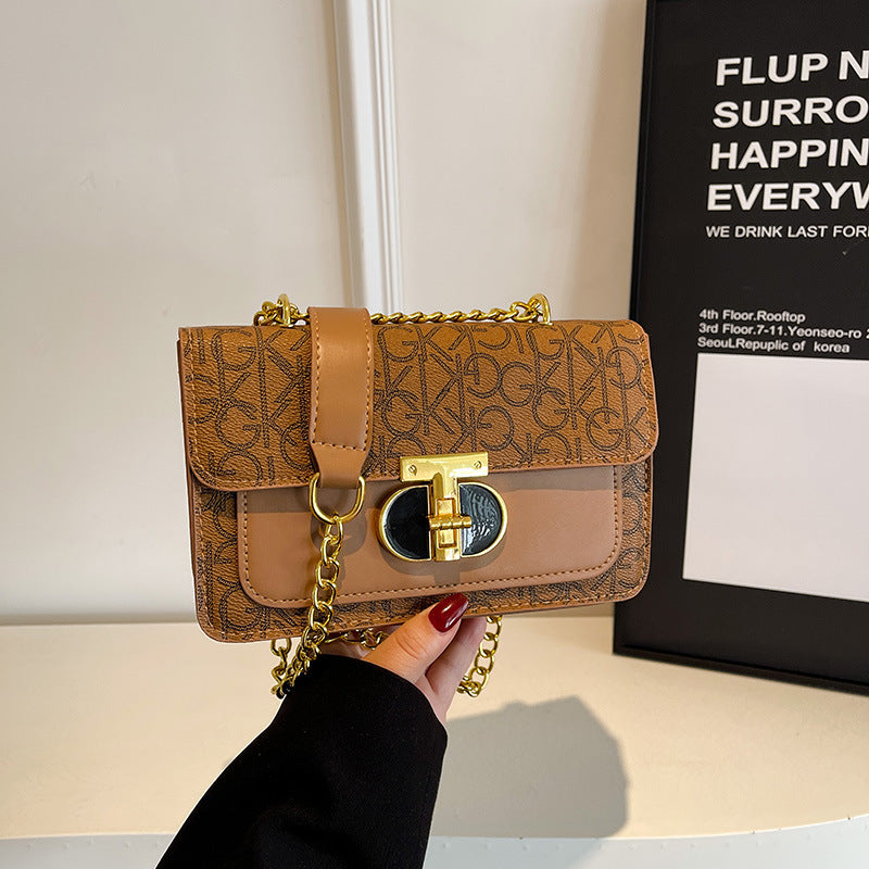 K Spring New All-Match Instagram-Style ShoulderCrossbody Bag Small Square