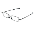 K Ultra-thin Mens Metal Spring-leg Reading Glasses With Rotating Frames