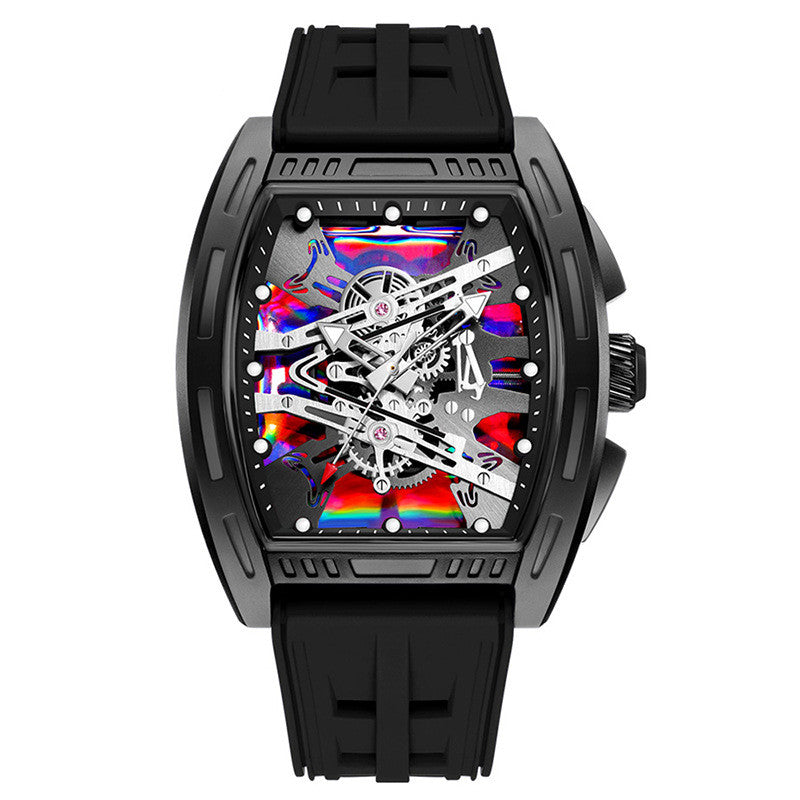 K Luminous Water-resistant And Bold Quartz Sports Watchtrendy Cool And A Classic For Men