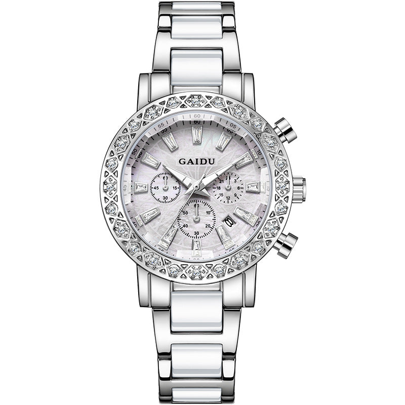 K Waterproof Luminous Fritillary Quartz Women's Watch