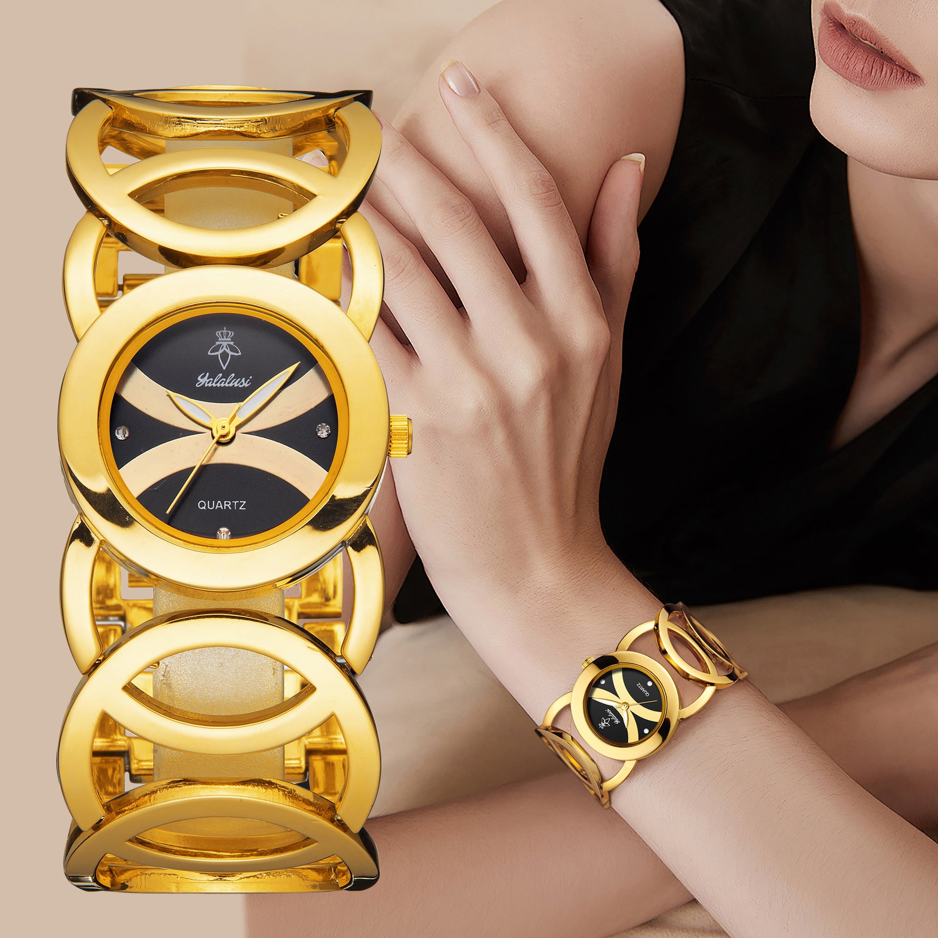 K Affordable Luxury Waterproof Quartz Womens Watch