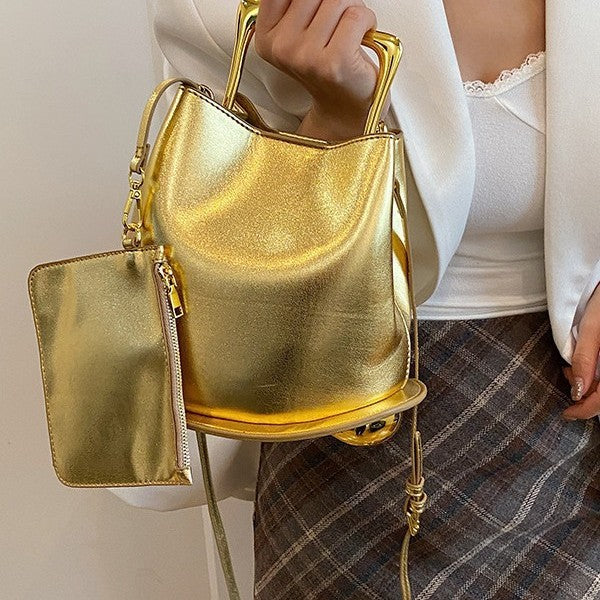 K Large-capacity Fashionable Tote Bucket Bag