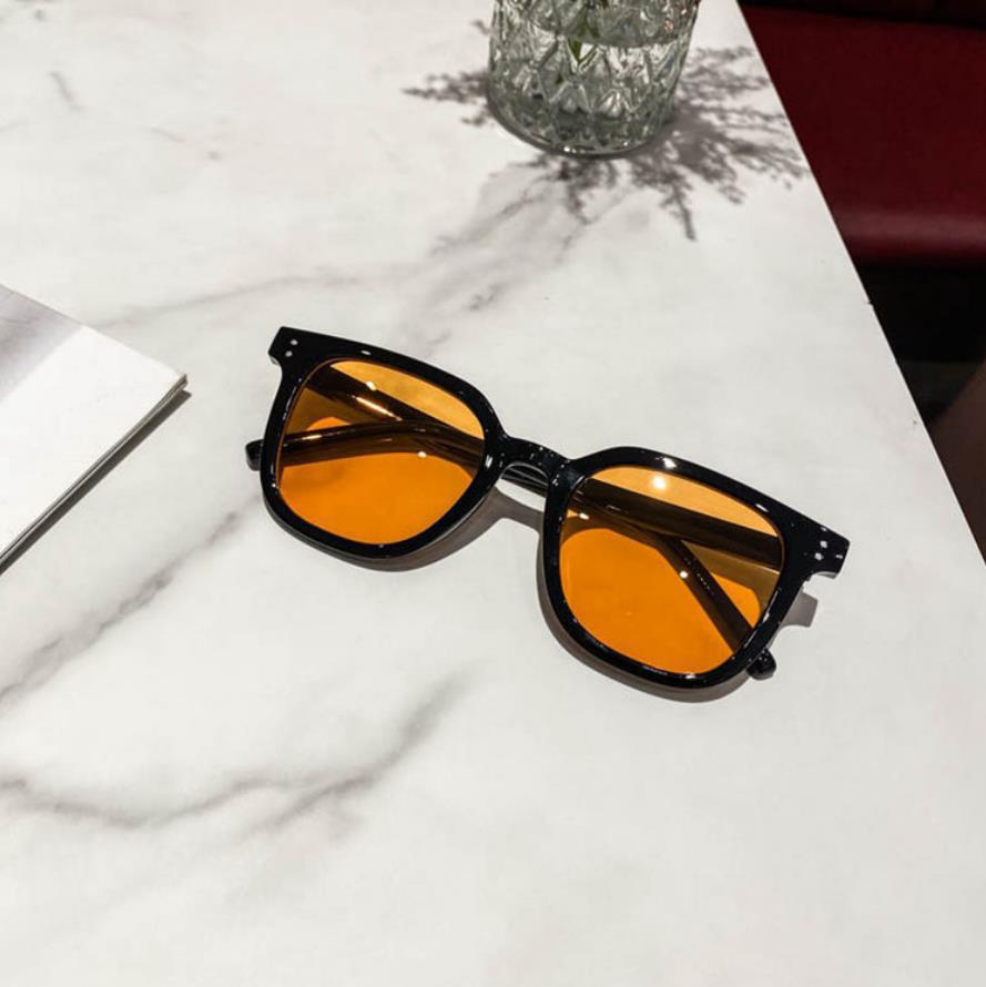 K Plastic Fashionable All Matching Sunglasses