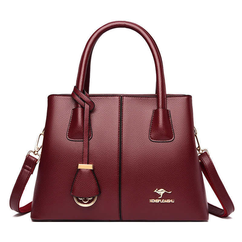 K Fashionable Womens Handbag Large-Capacity Shoulder Crossbody Bag