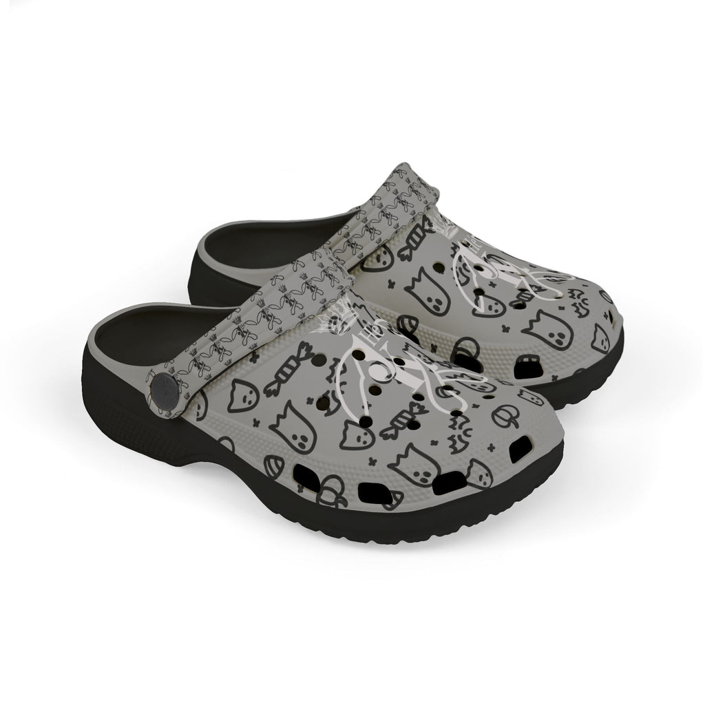 KK Kids Ghost & Pumpkin EVA Foam Clogs M1W&B