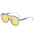 K Retro Yellow Sunglasses UV Protection Men Tide