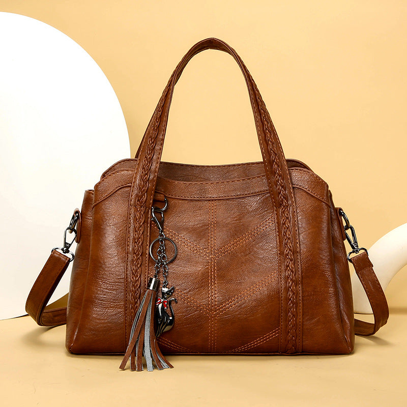 New Vintage Handbag Shoulder And Crossbody Style