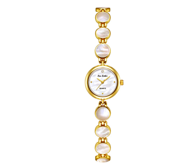 K Vintage Bracelet With Aurora-like Natural Shell Waterproof