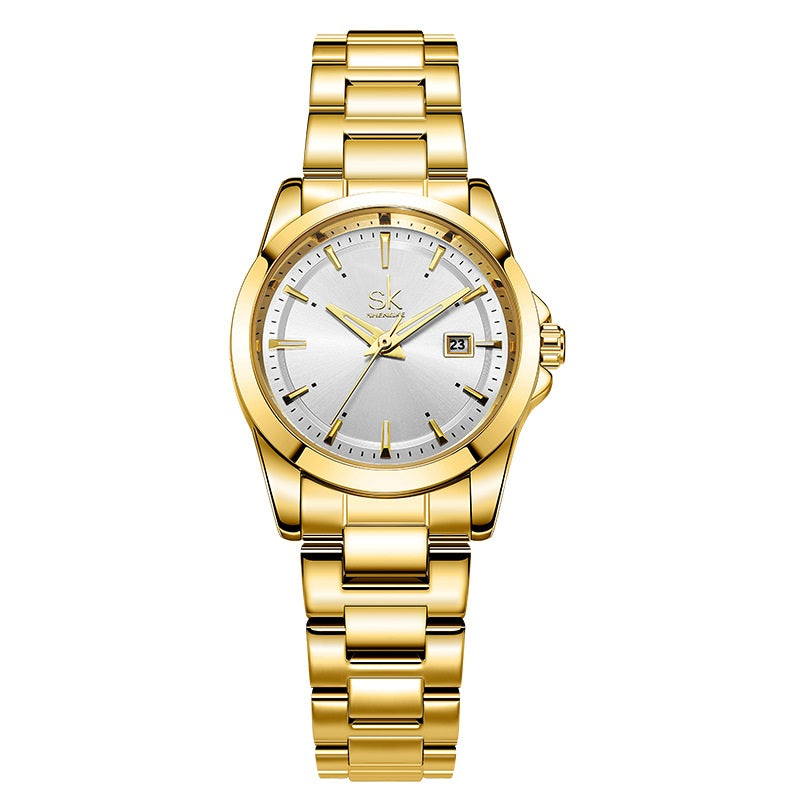 K Waterproof High-grade Stainless Steel Women's Watch