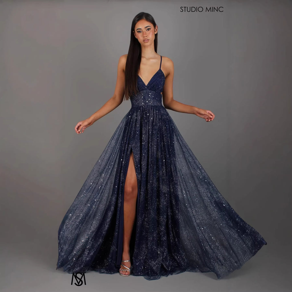 K Elegant Womens V-neck Sleeveless Strapless Women Long Dresses Party Dress