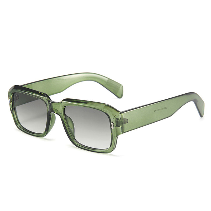 K Jelly Color Simple Retro Polygonal Glasses