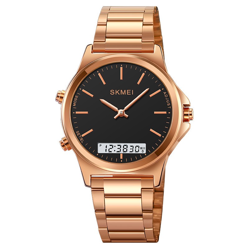 K Business-style Multi-function Steel-band Watch For Men