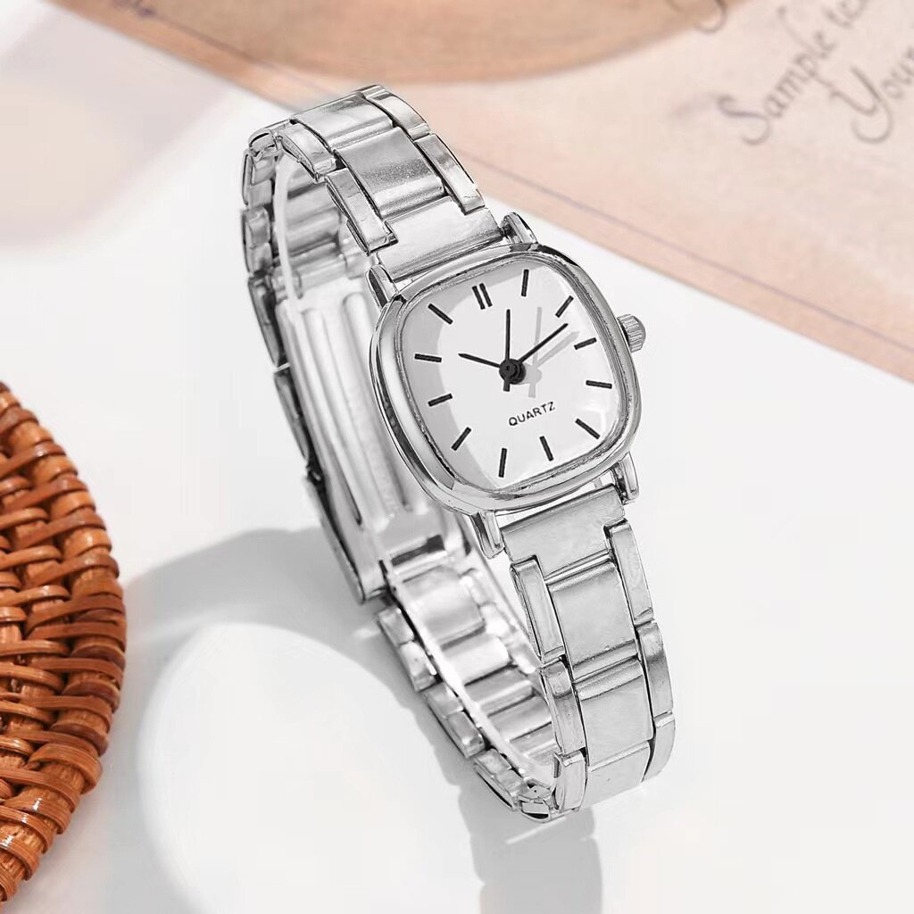 K Women's Alloy Square Roman Quartz Watch