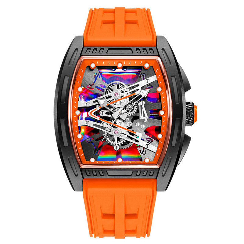 K Luminous Water-resistant And Bold Quartz Sports Watchtrendy Cool And A Classic For Men