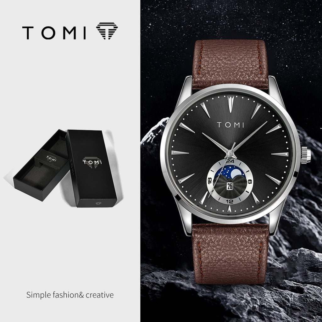 K Korean-style Fashionable Round Watch
