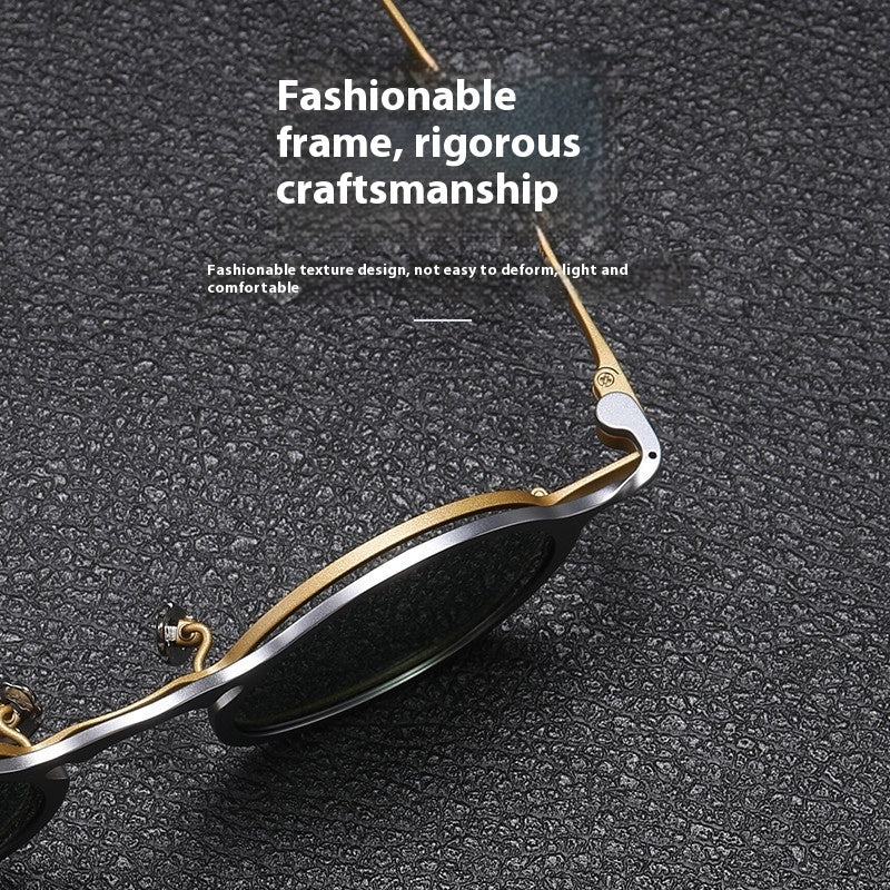 K Glasses Hanging Rack Retro Round Artistic Glasses Frame