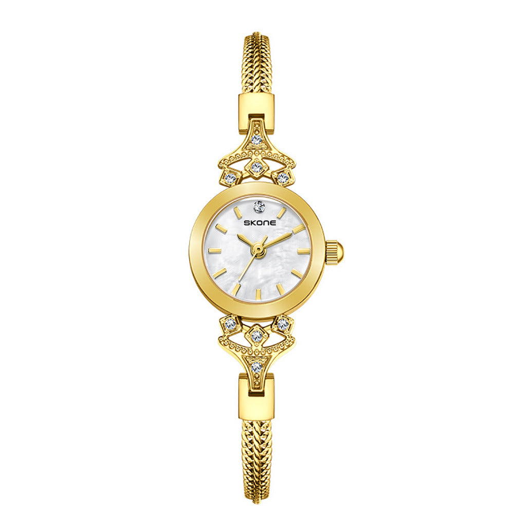 K Premium Small And Exquisite Waterproof Quartz Watch For Women