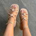 K Woven Beach Sandals