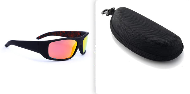 K Retro Camouflage Frame Polarized Glasses Outdoor Riding Shading