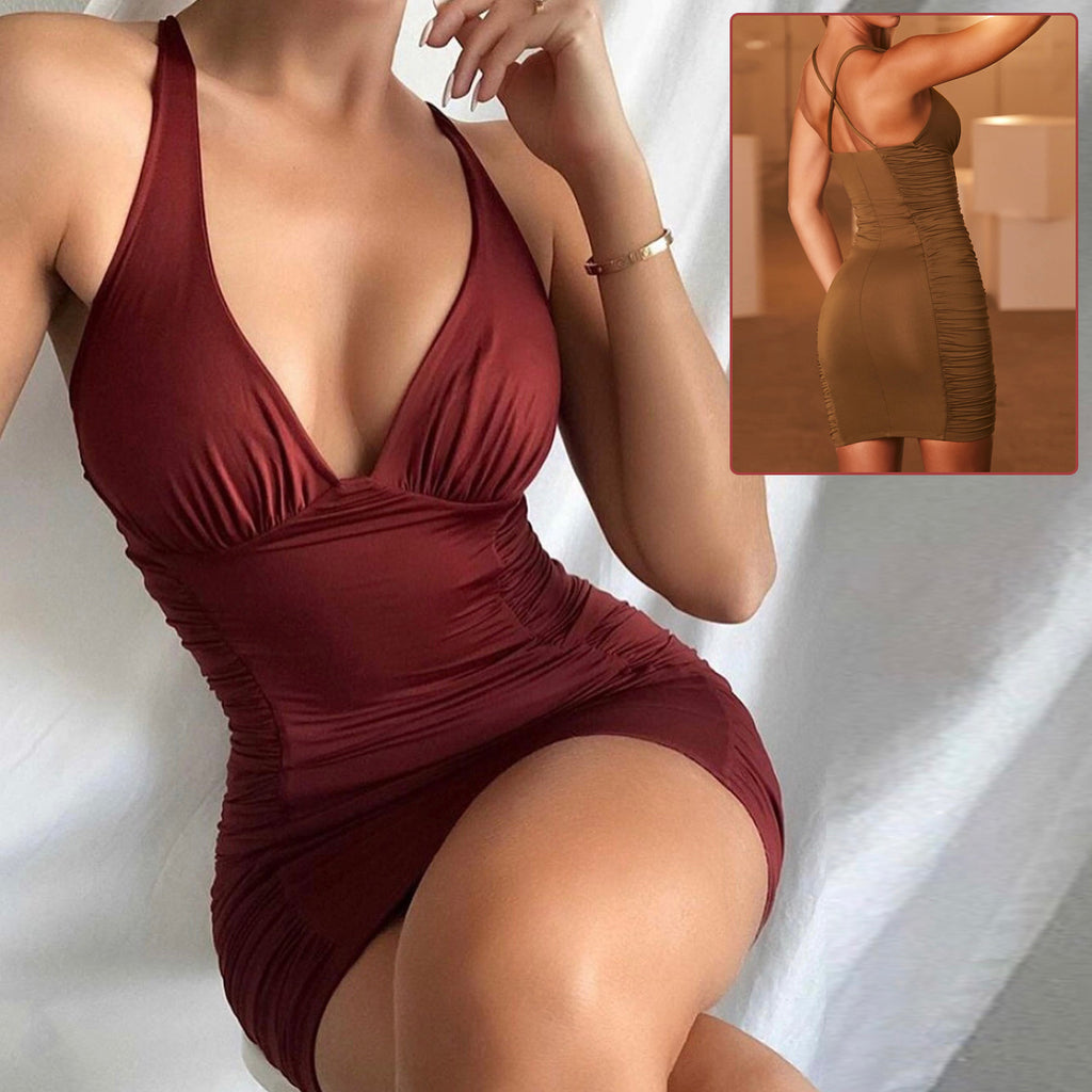 K Sexy Deep V-neck Backless