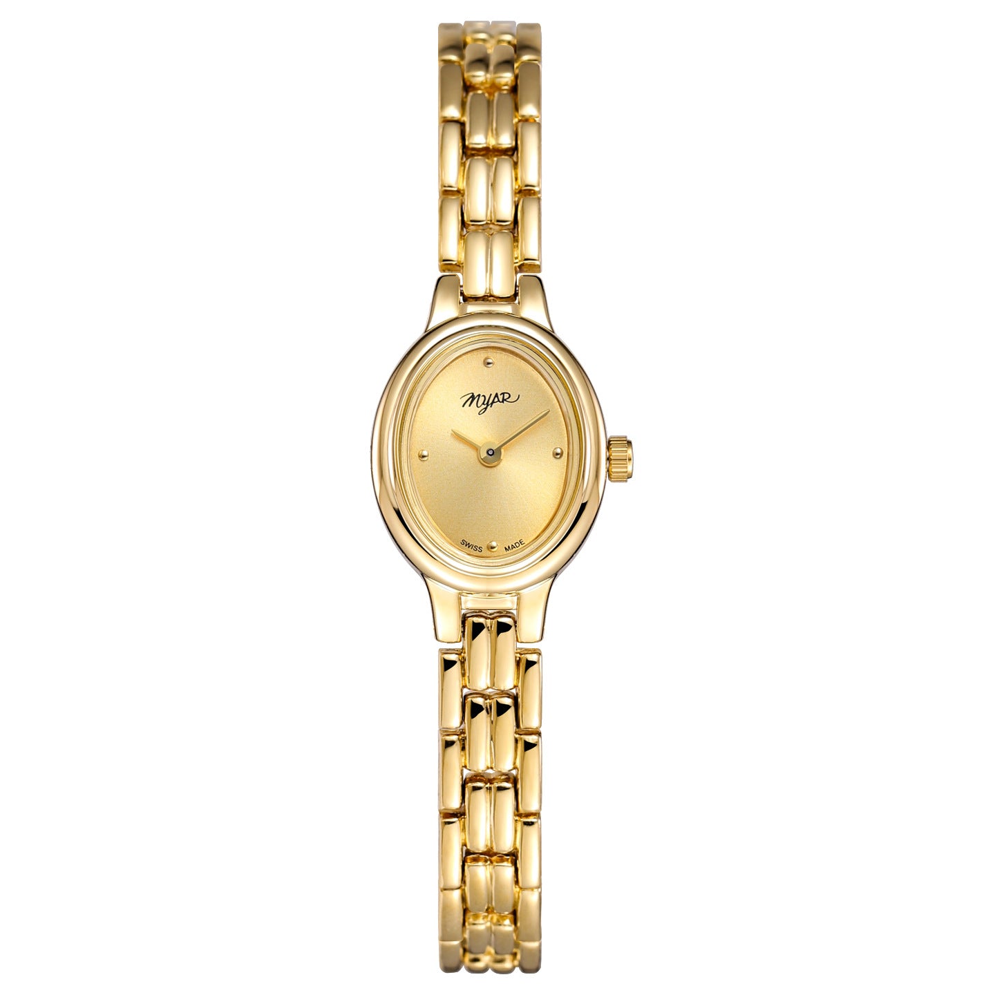 K Exquisite Oval Mini Women's Vintage Waterproof Quartz Watch