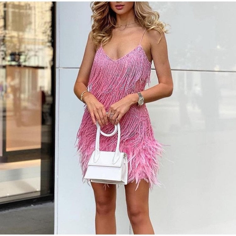 K Sexy Tassel Sequins