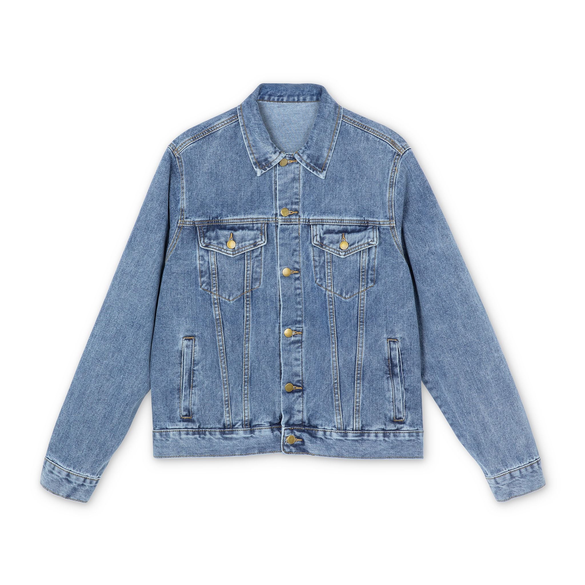 K Embroidered Golden Bee Denim Jacket M1G