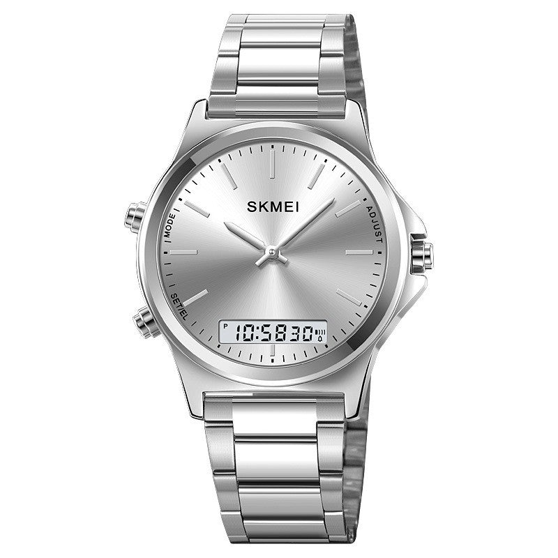 K Business-style Multi-function Steel-band Watch For Men