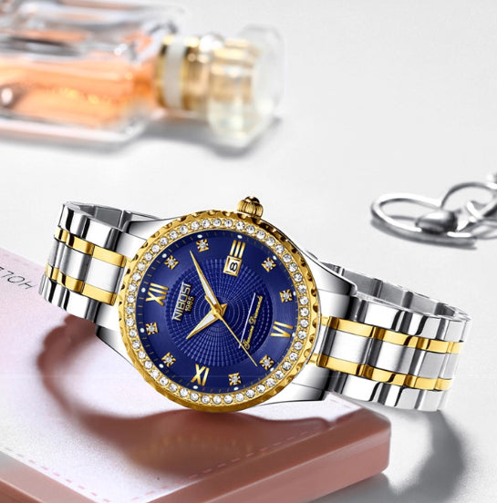 K Women's Ultra-thin Automatic Mechanical Luminous Waterproof Quartz Watch
