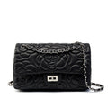 K Chanel-style Camellia Top-Grain Goat Skin Bag