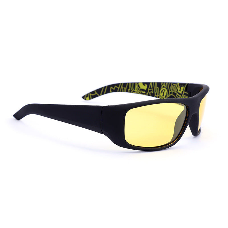 K Retro Camouflage Frame Polarized Glasses Outdoor Riding Shading