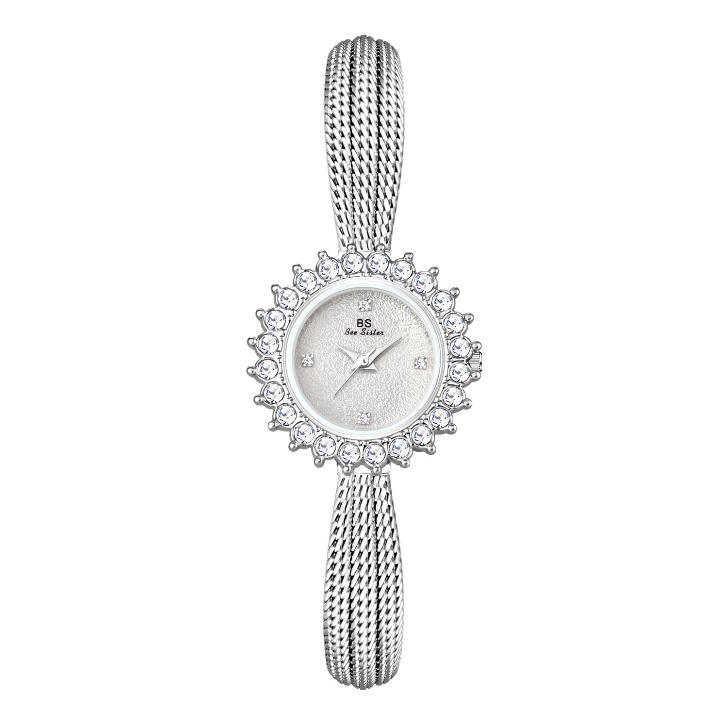 K Light-luxury Sun-patterned Gesang Flower Watch An Elegant Timepiece