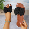 K Round-toe Slide With A Bow