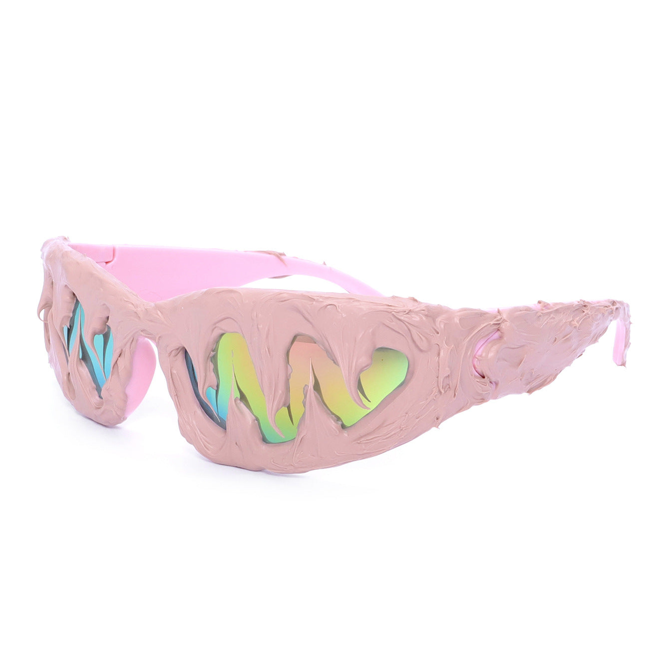 K Men's And Women's Avant-garde Sunglasses Handmade Epoxy Resin