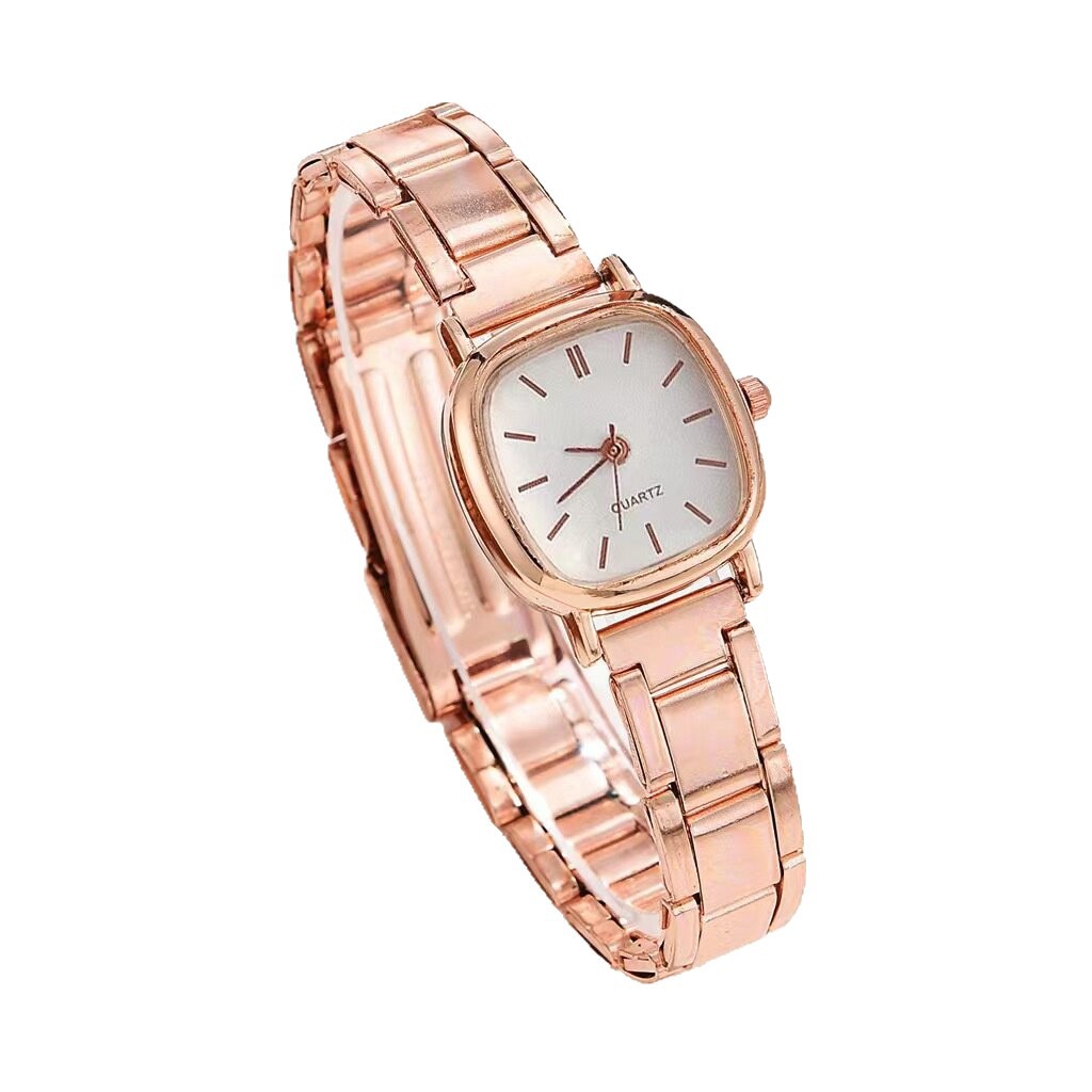 K Women's Alloy Square Roman Quartz Watch