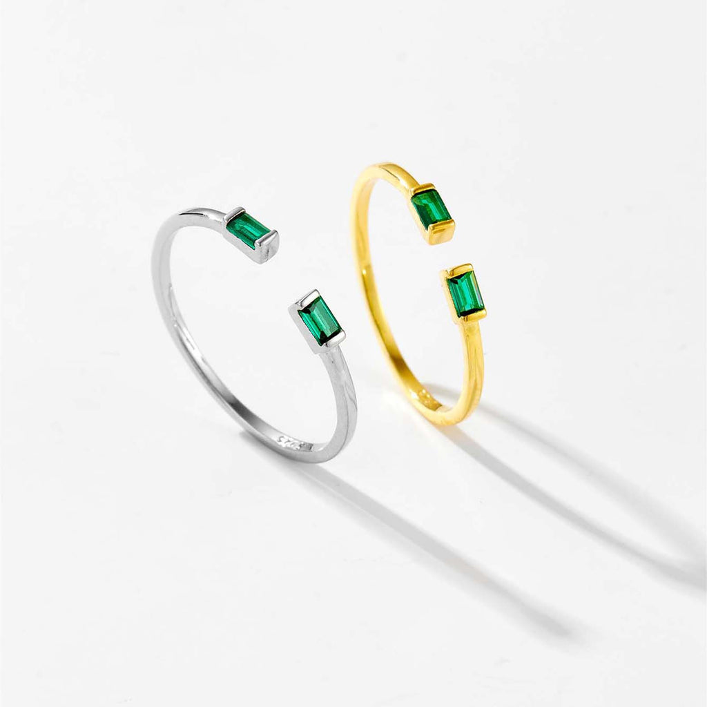 K Adjustable Opening Ring Fashion Simple