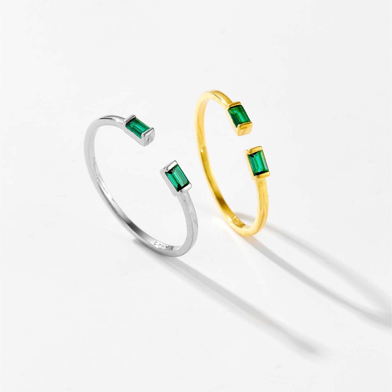 K Adjustable Opening Ring Fashion Simple