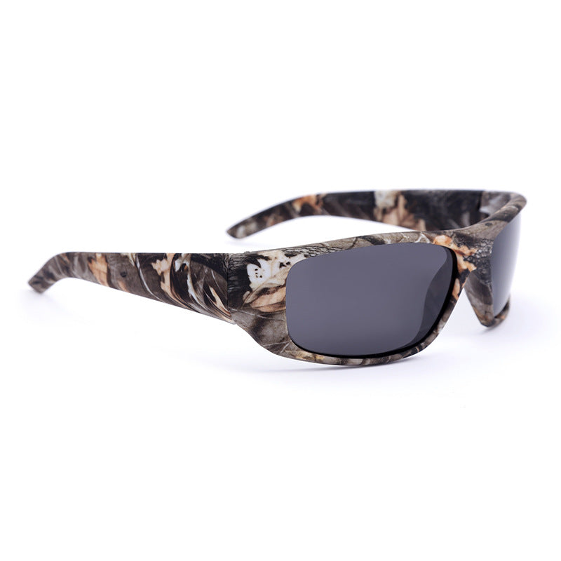 K Retro Camouflage Frame Polarized Glasses Outdoor Riding Shading